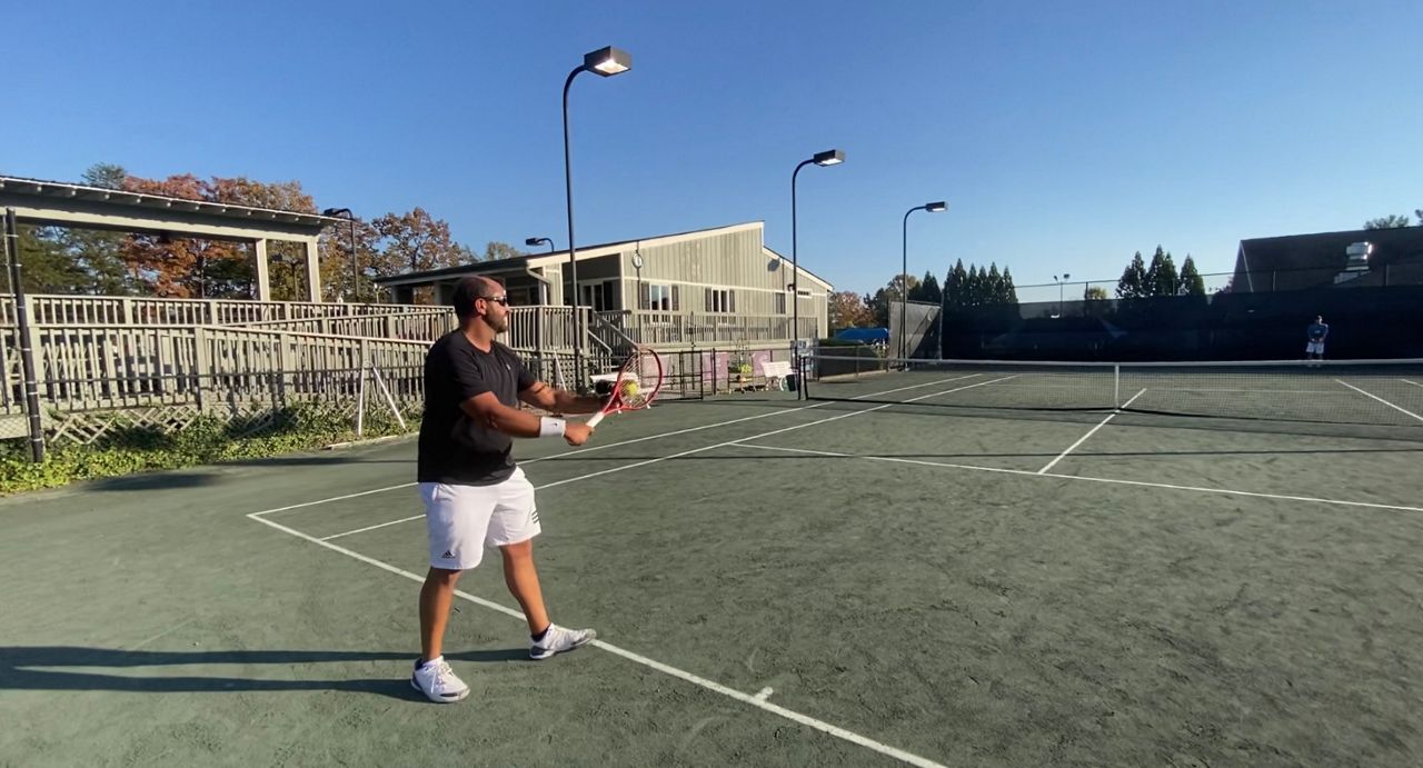 Greensboro tennis court expansion